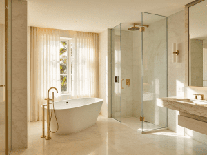 What's the most expensive part of a bathroom renovation